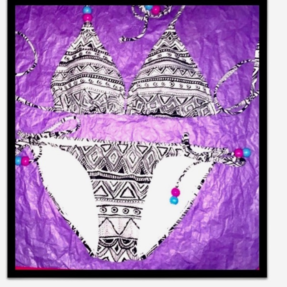 Super cute two piece swimsuit!